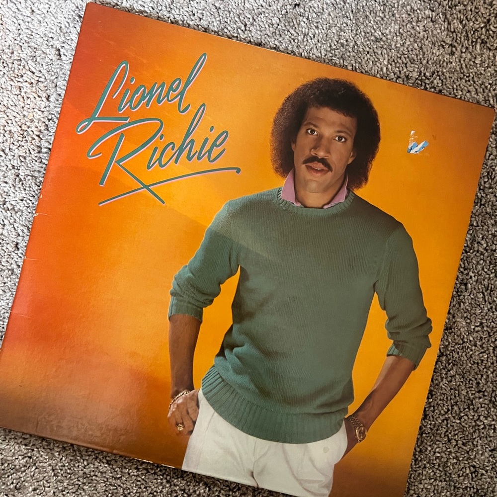 Lionel Richie Vinyl Record Cover